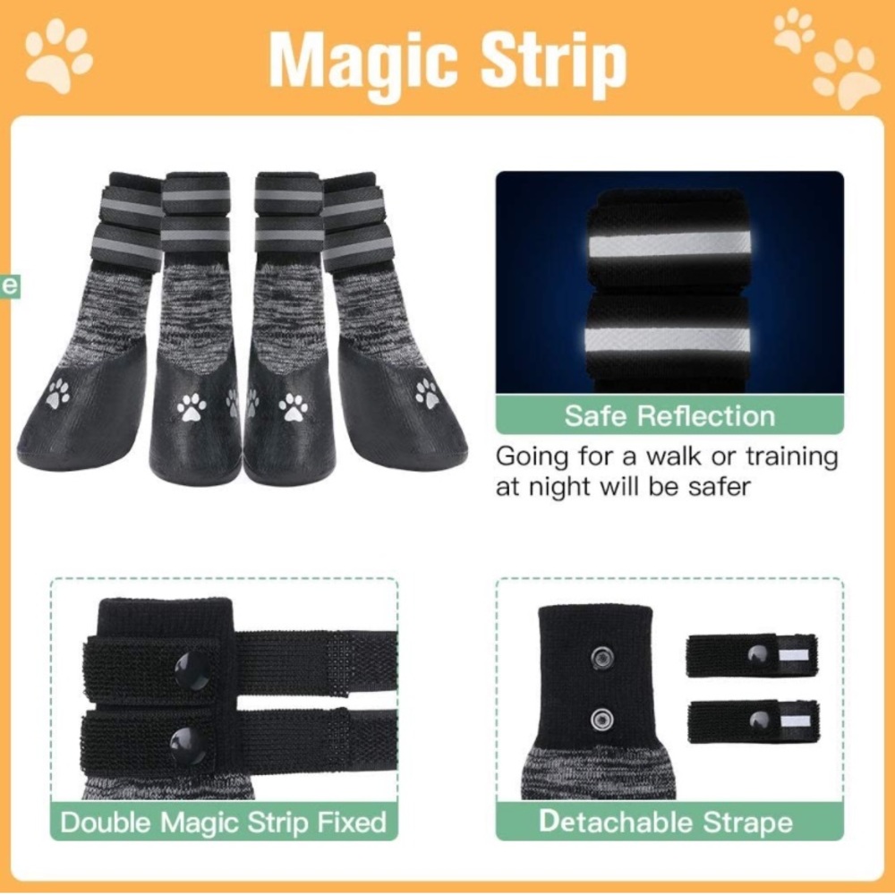 Waterproof Dog Socks - Picture 4 of 12